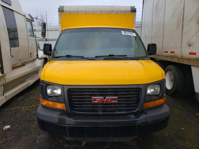 1GD072CAXD1900444 - 2013 GMC SAVANA CUTAWAY G3500 YELLOW photo 5