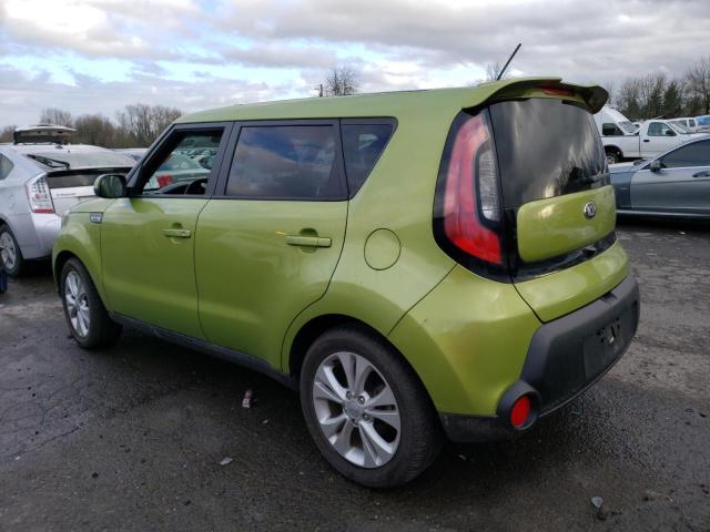 KNDJP3A51F7765620 - 2015 KIA SOUL + GREEN photo 2