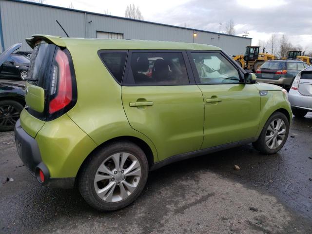 KNDJP3A51F7765620 - 2015 KIA SOUL + GREEN photo 3