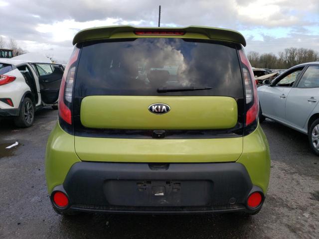 KNDJP3A51F7765620 - 2015 KIA SOUL + GREEN photo 6