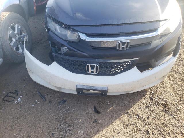 2HGFG12959H529591 - 2009 HONDA CIVIC EXL WHITE photo 12