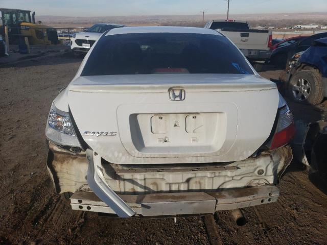 2HGFG12959H529591 - 2009 HONDA CIVIC EXL WHITE photo 6