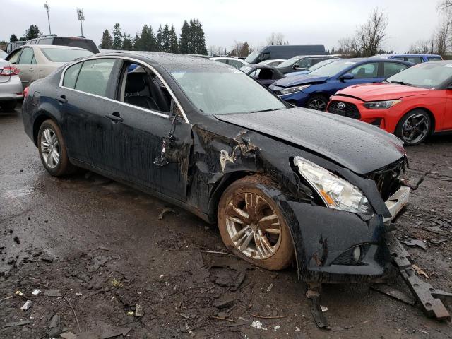 JN1CV6AR2DM762648 - 2013 INFINITI G37 BLACK photo 4