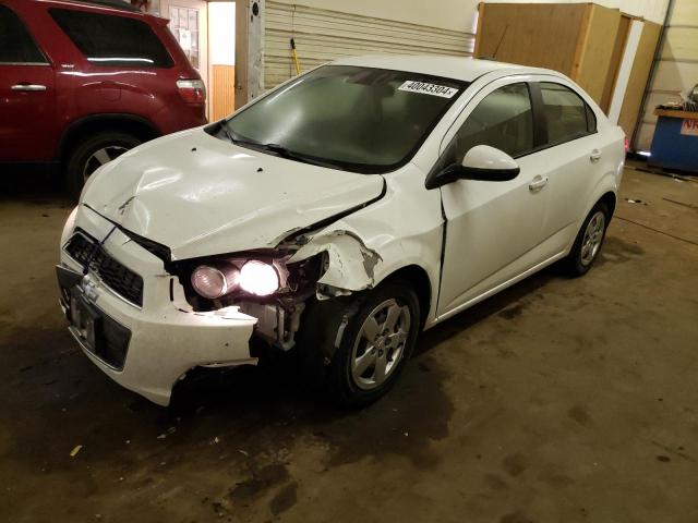 1G1JA5SH9F4134307 - 2015 CHEVROLET SONIC LS თეთრი ფოტო 1
