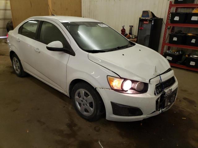 1G1JA5SH9F4134307 - 2015 CHEVROLET SONIC LS თეთრი ფოტო 4
