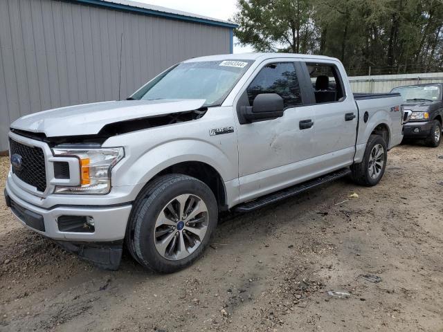 1FTEW1C53KKC57825 - 2019 FORD F150 SUPERCREW SILVER photo 1