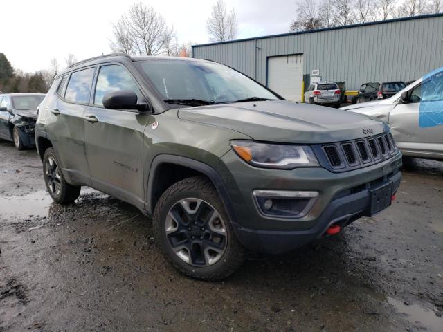 3C4NJDDB1HT651612 - 2017 JEEP COMPASS TRAILHAWK GREEN photo 4