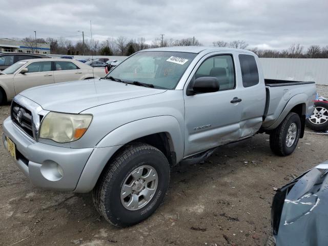 5TETU62N57Z443512 - 2007 TOYOTA TACOMA PRERUNNER ACCESS CAB SILVER photo 1