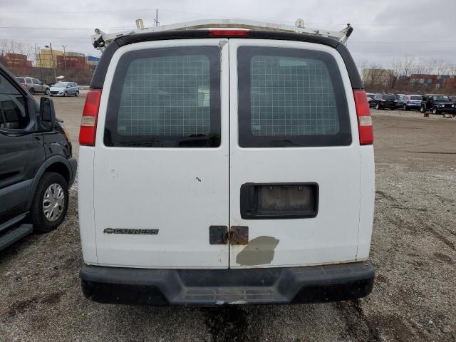 1GCGG25C481186477 - 2008 CHEVROLET EXPRESS G2 WHITE photo 6