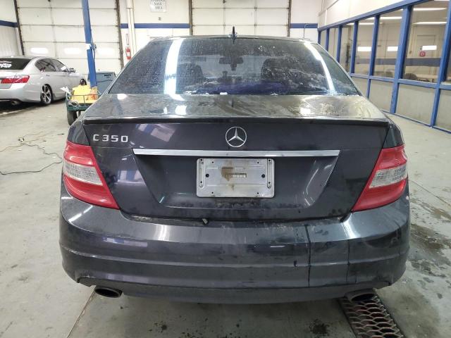 WDDGF56X58F015218 - 2008 MERCEDES-BENZ C 350 BLACK photo 6