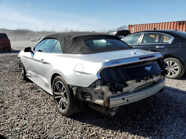 1FATP8UH8G5243047 - 2016 FORD MUSTANG SILVER photo 2