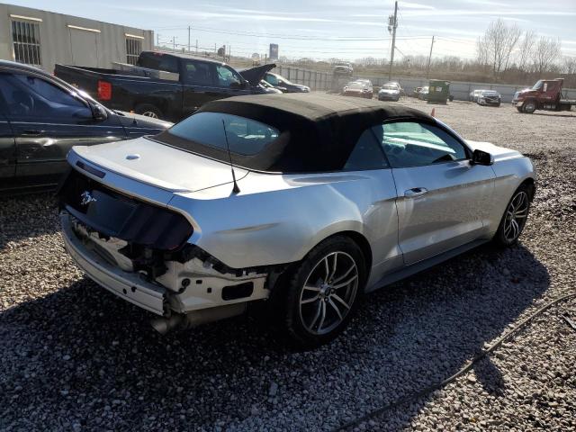 1FATP8UH8G5243047 - 2016 FORD MUSTANG SILVER photo 3