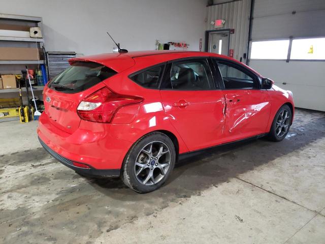 1FADP3K26EL204665 - 2014 FORD FOCUS SE RED photo 3