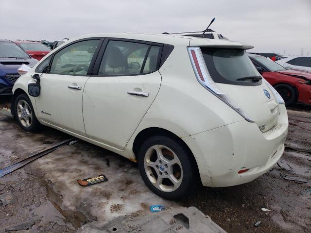 JN1AZ0CP1BT008485 - 2011 NISSAN LEAF SV WHITE photo 2