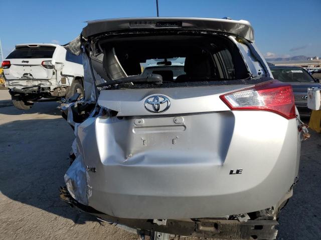 JTMZFREV4E5018431 - 2014 TOYOTA RAV4 LE SILVER photo 6