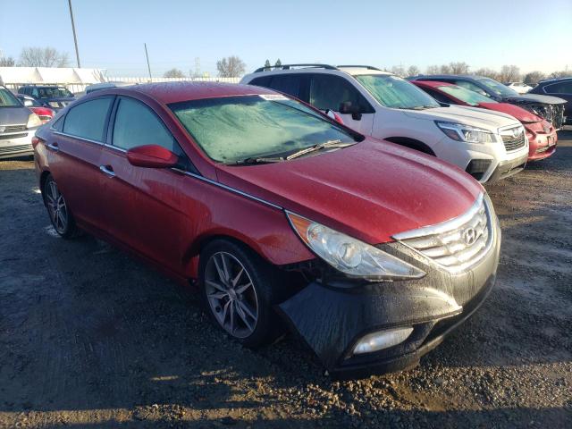 5NPEC4AC1BH233033 - 2011 HYUNDAI SONATA SE RED photo 4