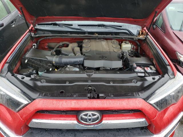 JTEBU5JR9J5521158 - 2018 TOYOTA 4RUNNER SR5/SR5 PREMIUM RED photo 12