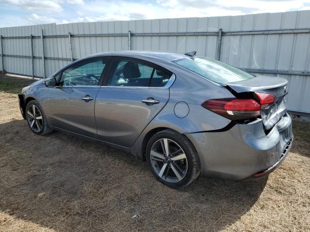 3KPFL4A85JE238156 - 2018 KIA FORTE EX GRAY photo 2