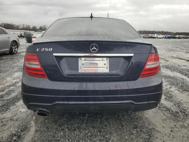 WDDGF4HB4CR219463 - 2012 MERCEDES-BENZ C 250 BLUE photo 6