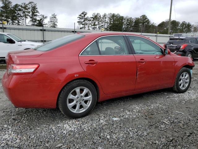 4T1BF3EK0AU107106 - 2010 TOYOTA CAMRY BASE RED photo 3