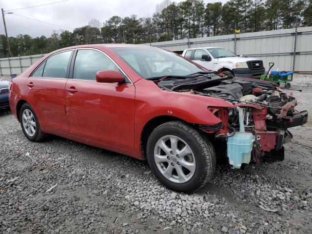 4T1BF3EK0AU107106 - 2010 TOYOTA CAMRY BASE RED photo 4