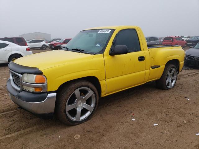 1GTEC14V01Z236668 - 2001 GMC NEW SIERRA C1500 YELLOW photo 1