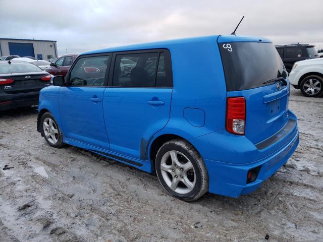 JTLZE4FE4B1139391 - 2011 TOYOTA SCION XB BLUE photo 2