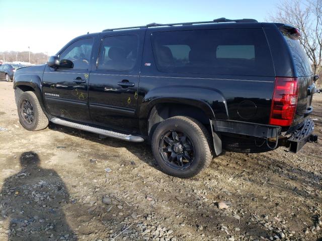 1GNSKJE33BR394997 - 2011 CHEVROLET SUBURBAN K1500 LT BLACK photo 2