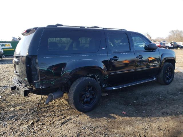 1GNSKJE33BR394997 - 2011 CHEVROLET SUBURBAN K1500 LT BLACK photo 3