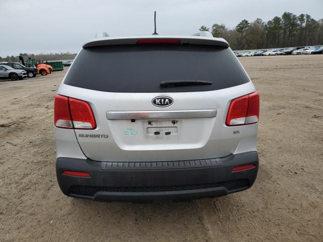 5XYKU4A63DG392348 - 2013 KIA SORENTO EX SILVER photo 6