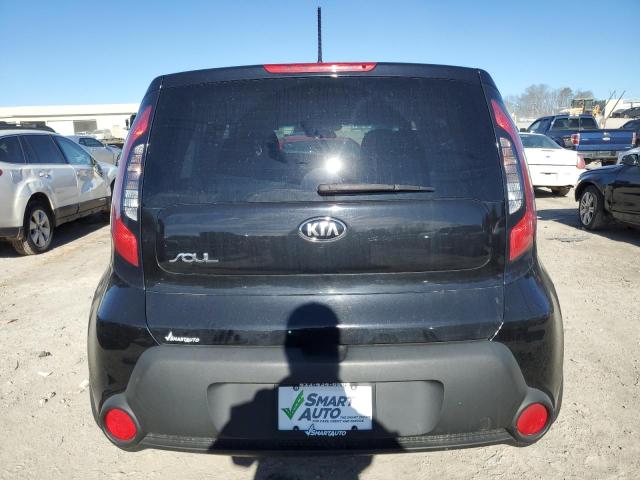 KNDJN2A21G7369310 - 2016 KIA SOUL BLACK photo 6