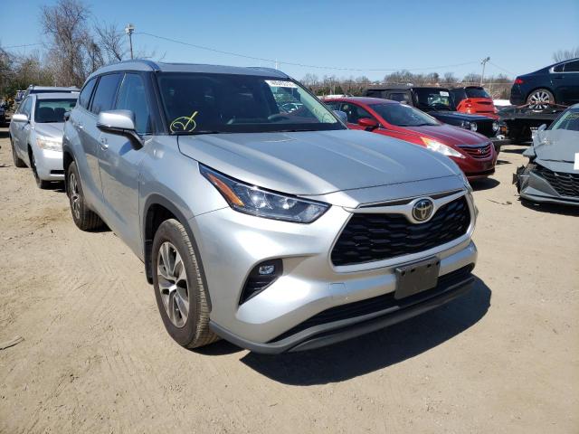 5TDGZRBH7LS049211 - 2020 TOYOTA HIGHLANDER XLE Gümüş foto 1
