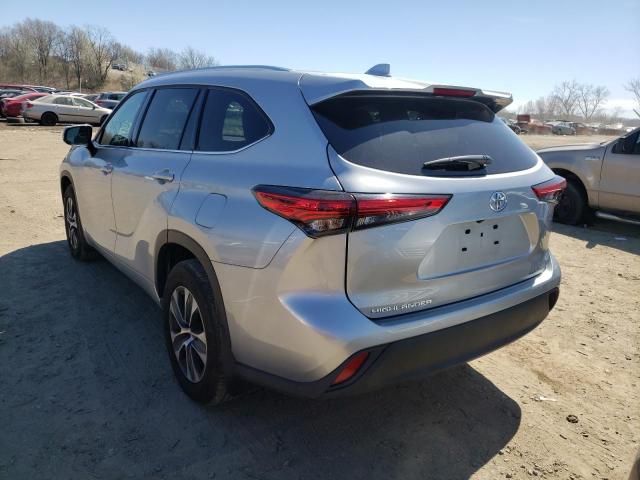 5TDGZRBH7LS049211 - 2020 TOYOTA HIGHLANDER XLE Gümüş foto 3