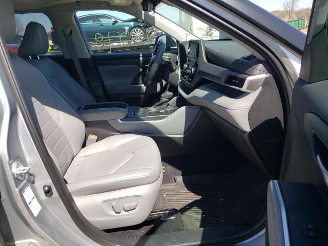 5TDGZRBH7LS049211 - 2020 TOYOTA HIGHLANDER XLE Gümüş foto 5
