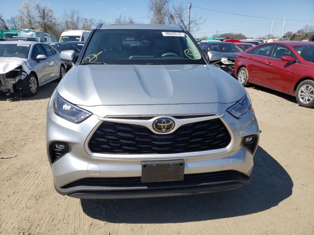 5TDGZRBH7LS049211 - 2020 TOYOTA HIGHLANDER XLE Gümüş foto 9