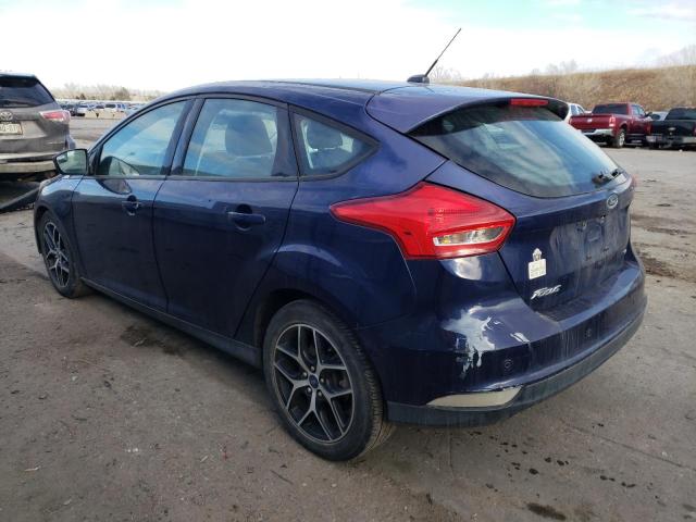 1FADP3K29GL321837 - 2016 FORD FOCUS SE BLUE photo 2