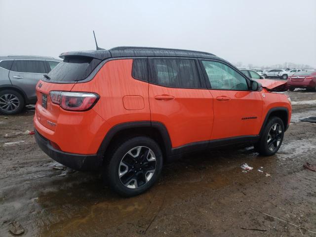 3C4NJDDB3HT624508 - 2017 JEEP COMPASS TRAILHAWK ORANGE photo 3