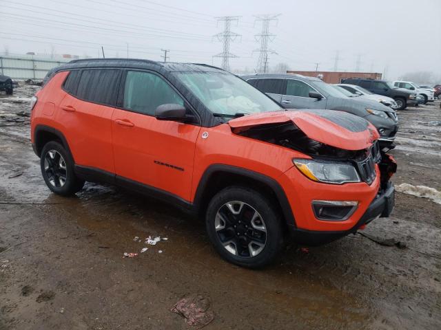 3C4NJDDB3HT624508 - 2017 JEEP COMPASS TRAILHAWK ORANGE photo 4