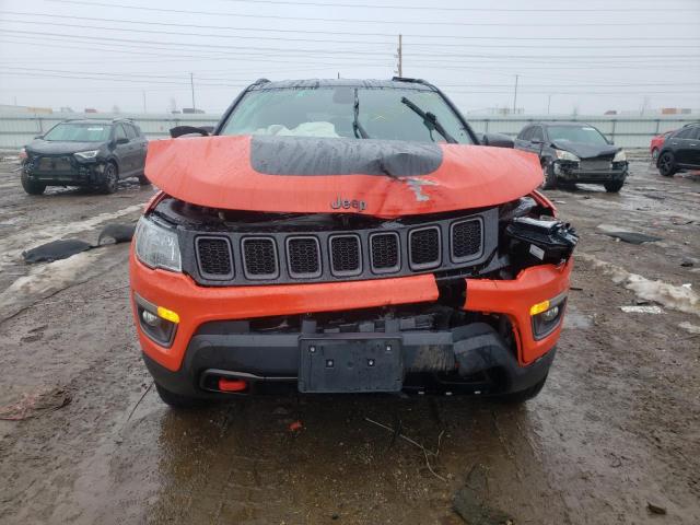 3C4NJDDB3HT624508 - 2017 JEEP COMPASS TRAILHAWK ORANGE photo 5