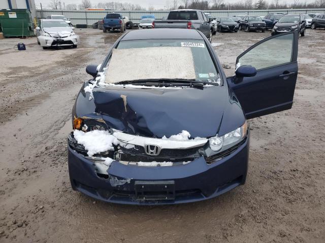 2HGFA1F65AH524039 - 2010 HONDA CIVIC LX-S BLUE photo 5