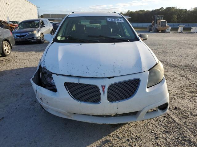 5Y2SL63845Z437698 - 2005 PONTIAC VIBE WHITE photo 5