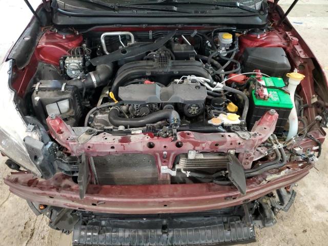 4S4BSAFC4H3281753 - 2017 SUBARU OUTBACK 2.5I PREMIUM RED photo 11