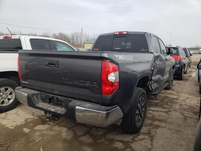 5TFUW5F1XKX787224 - 2019 TOYOTA TUNDRA DOUBLE CAB SR/SR5 GRAY photo 3