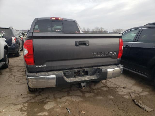 5TFUW5F1XKX787224 - 2019 TOYOTA TUNDRA DOUBLE CAB SR/SR5 GRAY photo 6