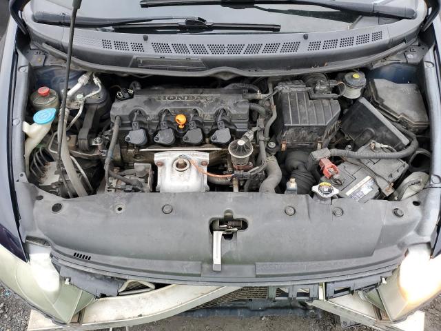 2HGFA1F98AH519315 - 2010 HONDA CIVIC EXL ლურჯი ფოტო 11