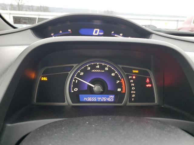 2HGFA1F98AH519315 - 2010 HONDA CIVIC EXL ლურჯი ფოტო 9