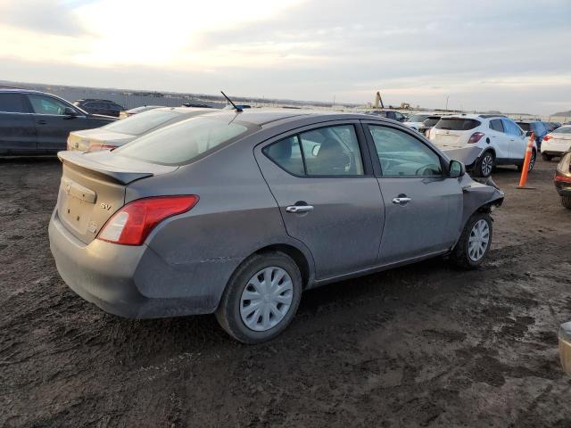 3N1CN7AP1DL883735 - 2013 NISSAN VERSA S GRAY photo 3