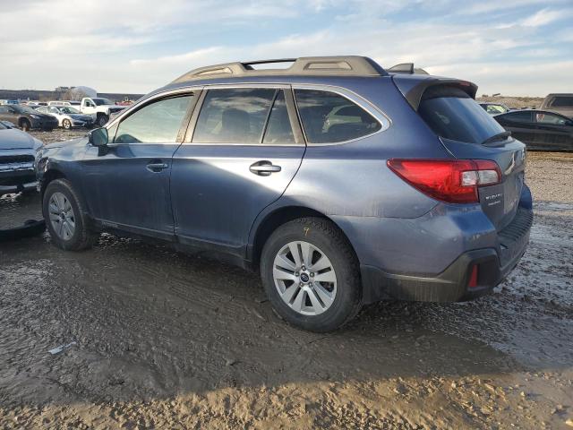 4S4BSACC8J3337185 - 2018 SUBARU OUTBACK 2.5I PREMIUM BLUE photo 2