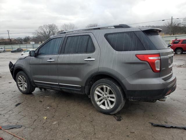 1FM5K8D80DGB68955 - 2013 FORD EXPLORER XLT GRAY photo 2