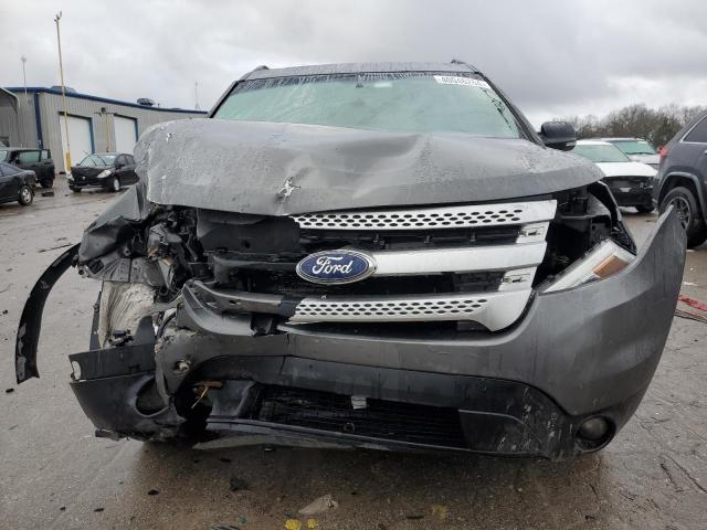 1FM5K8D80DGB68955 - 2013 FORD EXPLORER XLT GRAY photo 5